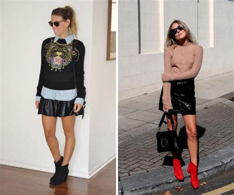looks com bota bege cano curto